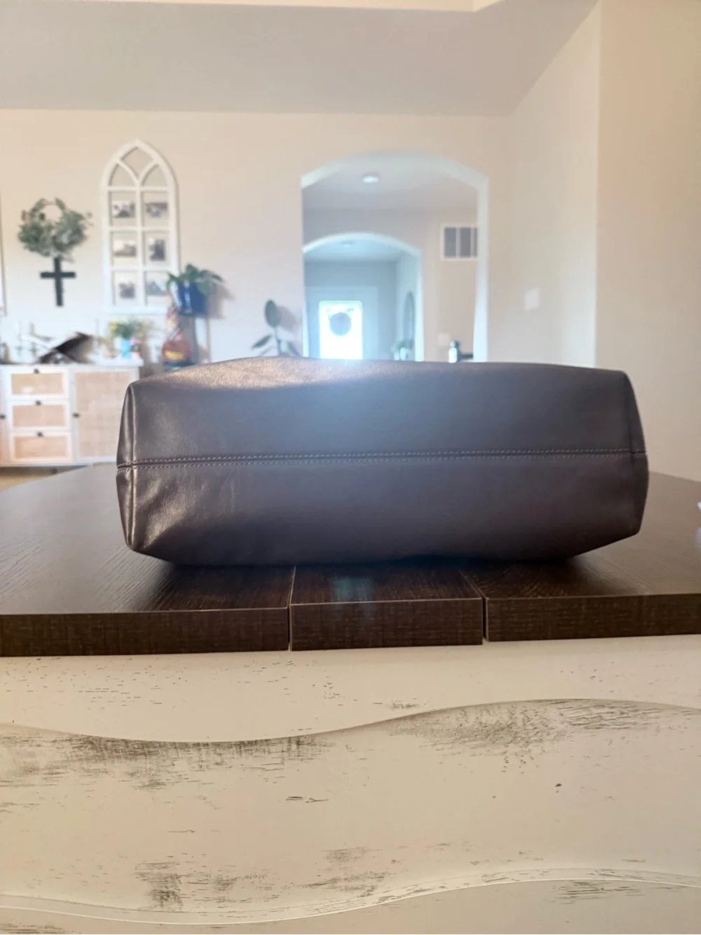 Coach leather shoulder